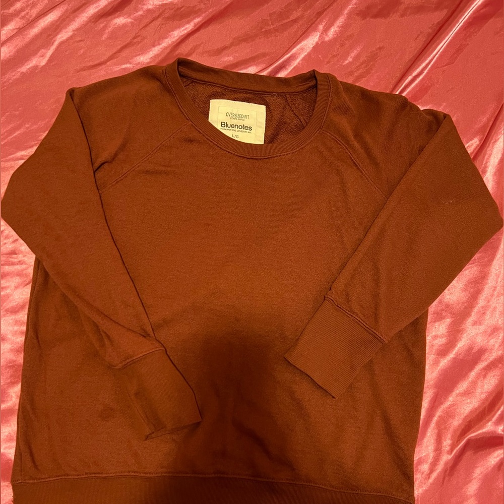 Blue note oversized sweater size large